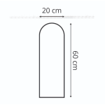 Polsterpaneel Mint 20 cm